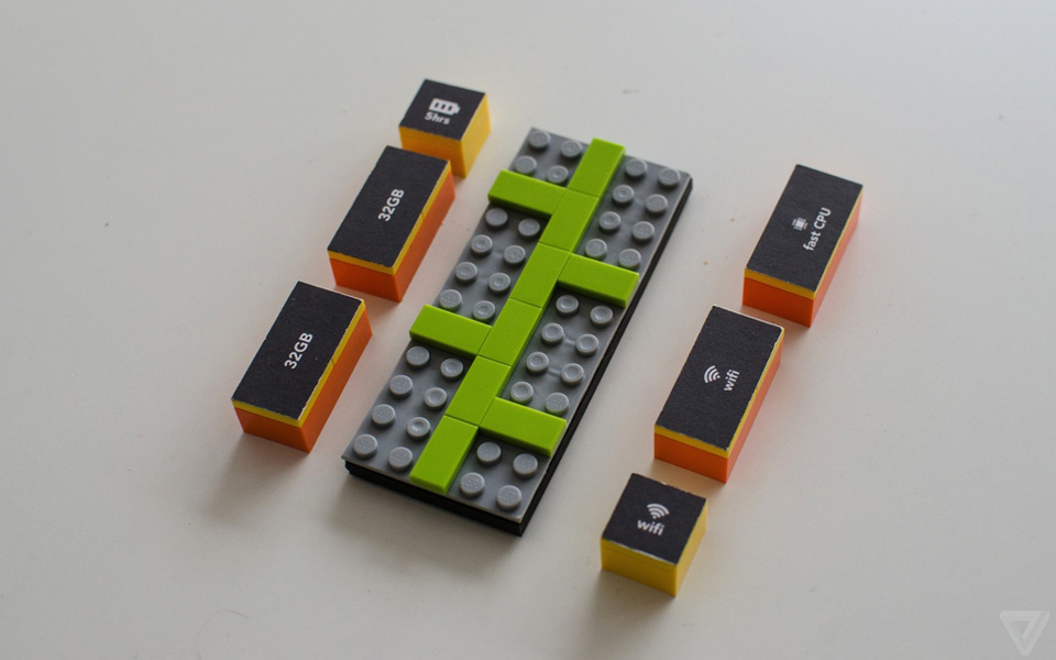 Ảnh thực tế nguyên mẫu điện thoại lắp ghép Project Ara Ảnh thực tế nguyên mẫu điện thoại lắp ghép Project Ara