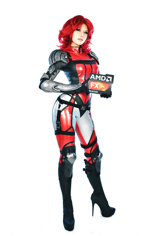 Tasha hóa thân thành chiến binh AMD - Ảnh 4