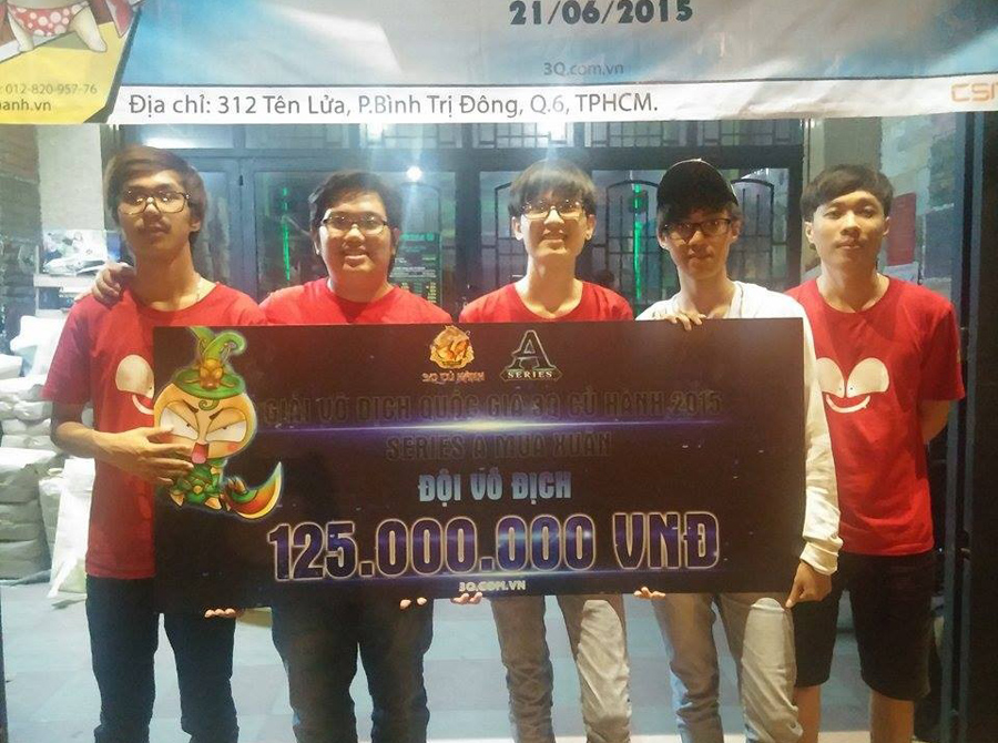 Saigon NLM ROTK vô địch Series A Mùa Xuân 2015 1